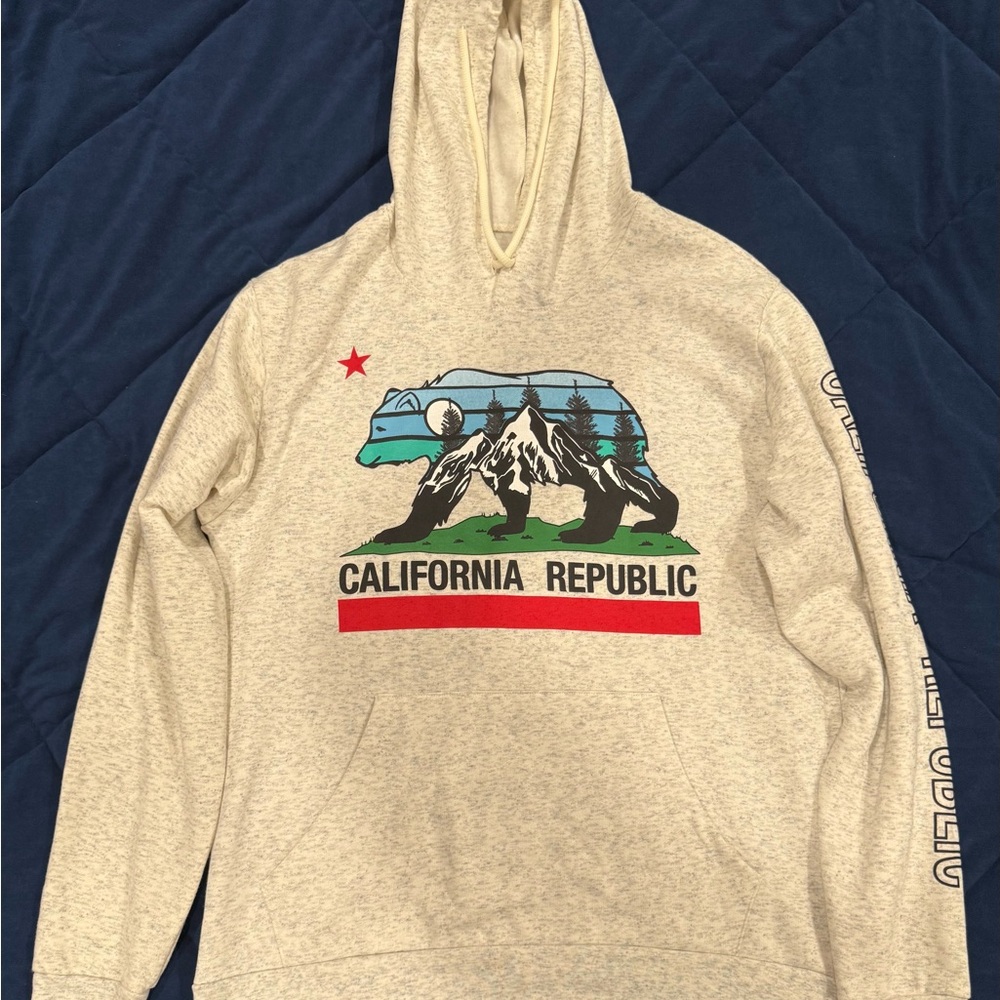 California Republic Heather Gray Hoodie